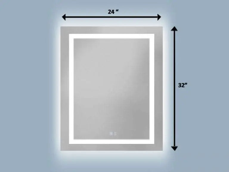 24″ X 32″ Heated LED Mirror