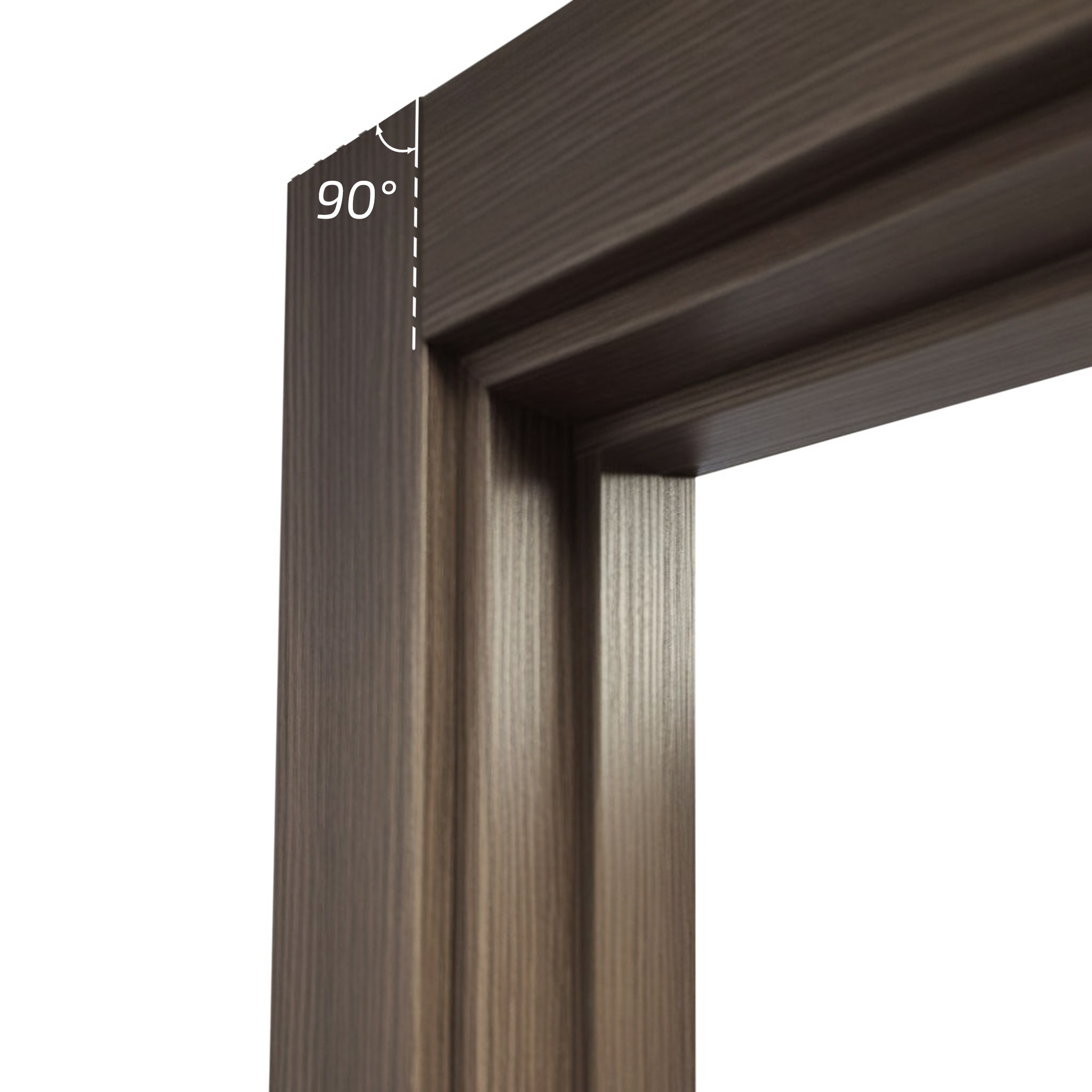 European Adjustable Door Frame XTS - 08 - Double for 2" x 3" wall