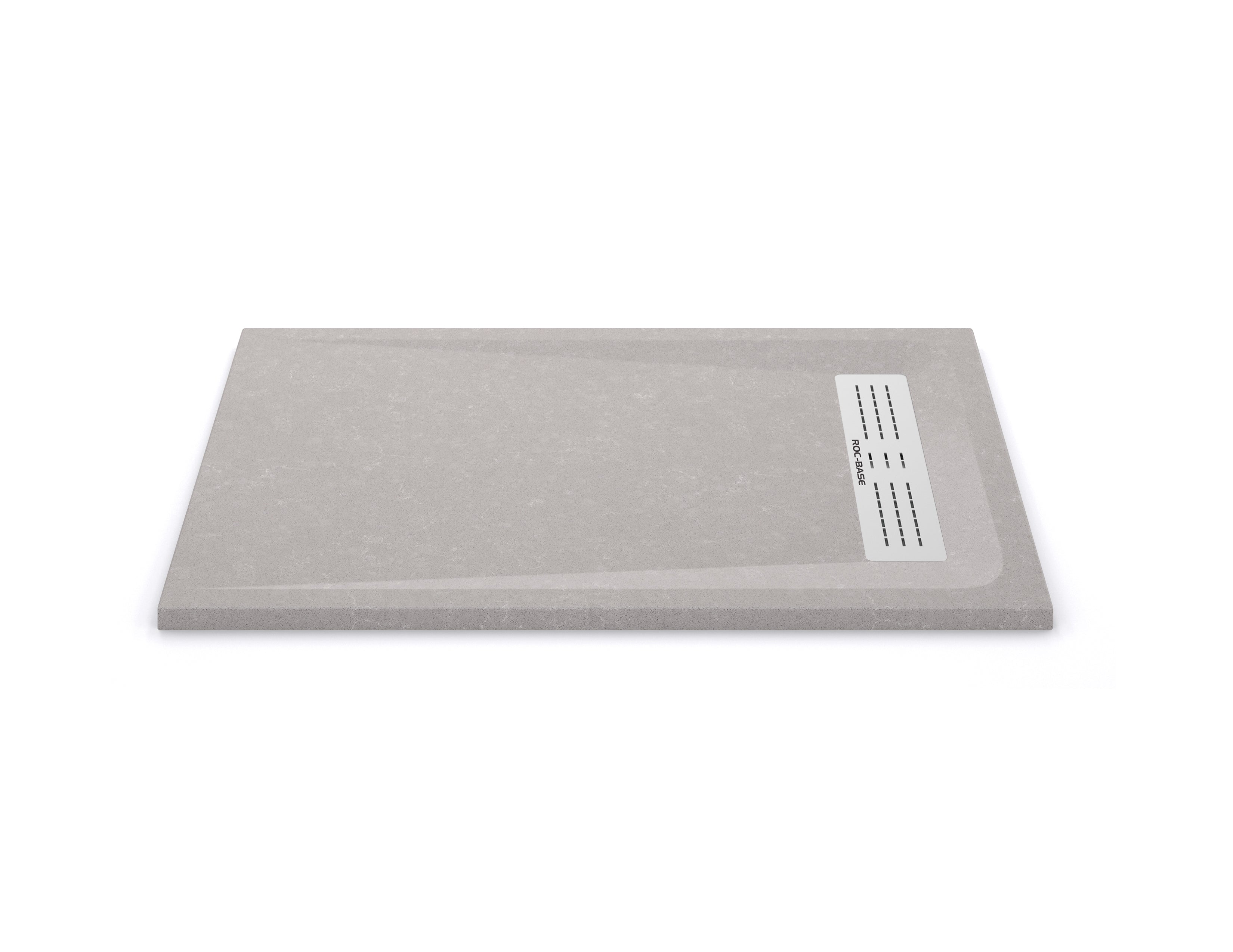 Rocbase Linea shower base - Uptown Gris (Quartz)