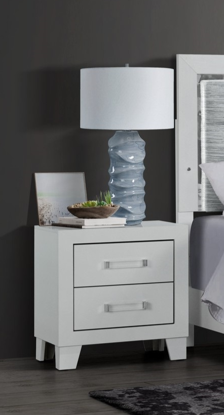 Luccia-White Night Stand
