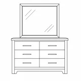 Dresser & Mirror