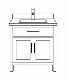 Single Vanity