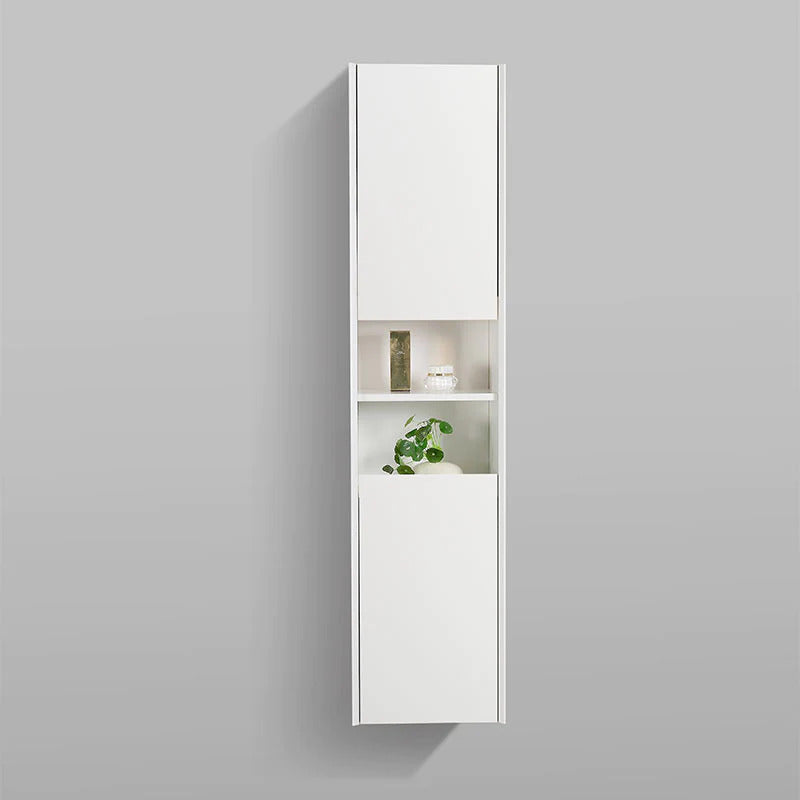 Angela 16" side cabinet, white