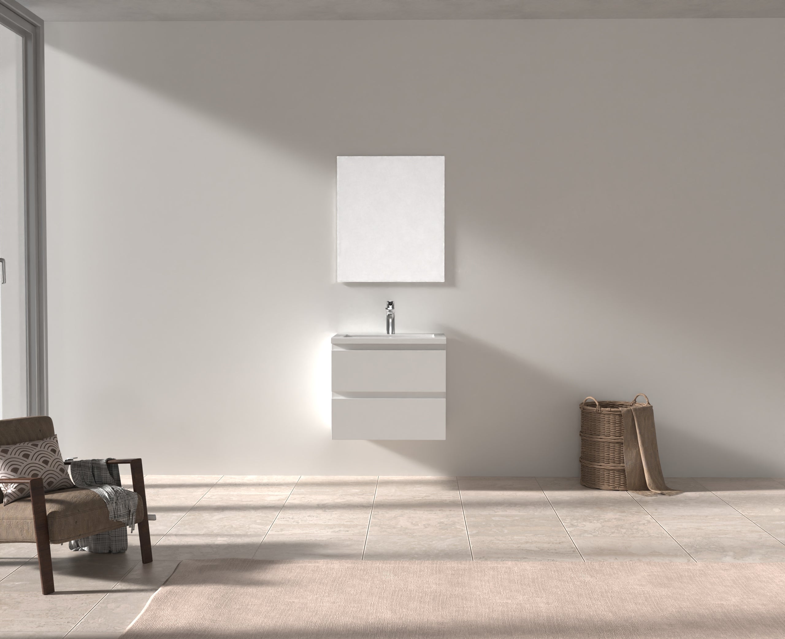 Arena 24" Wall-Mounted Vanity