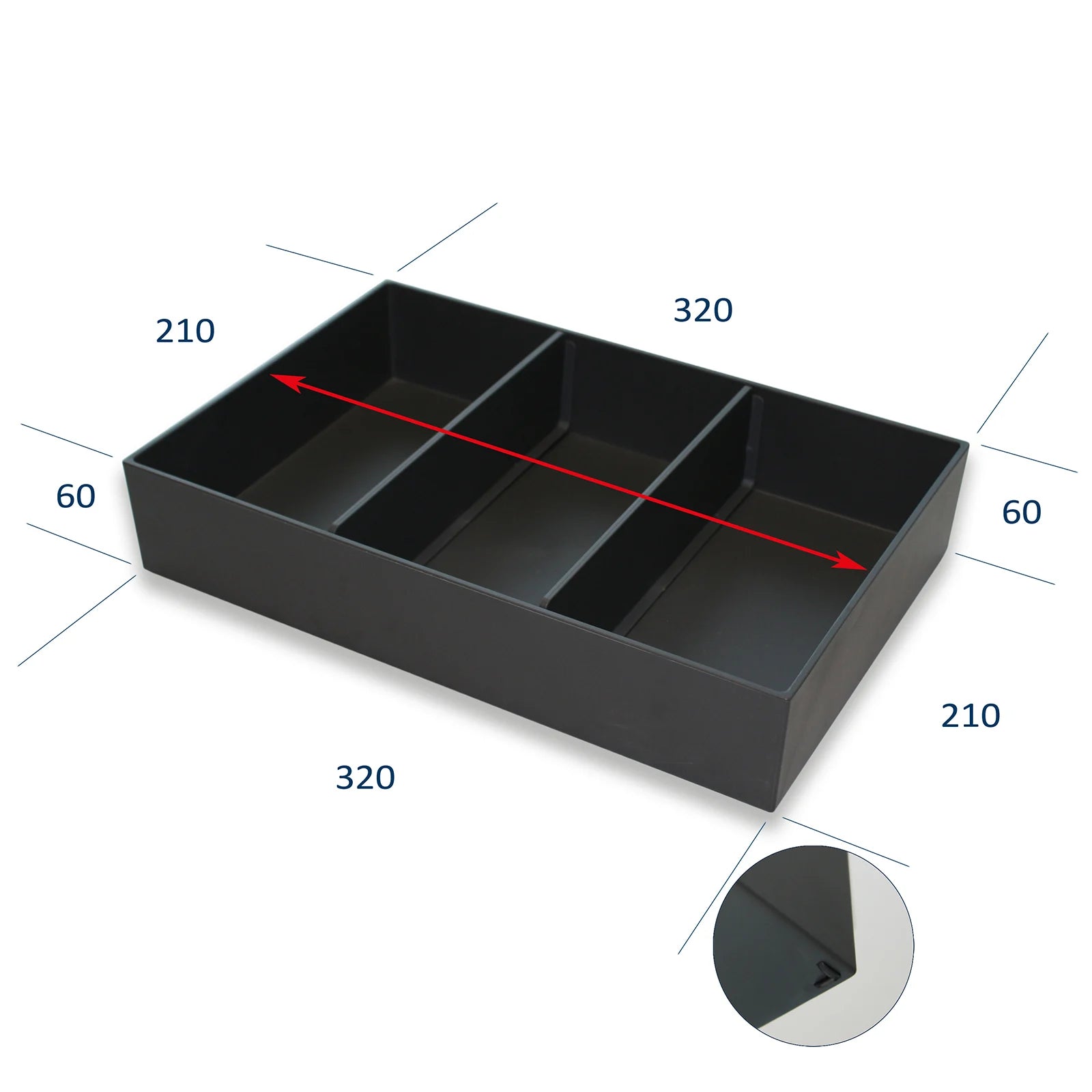 Tirry - drawer organizer (kit)
