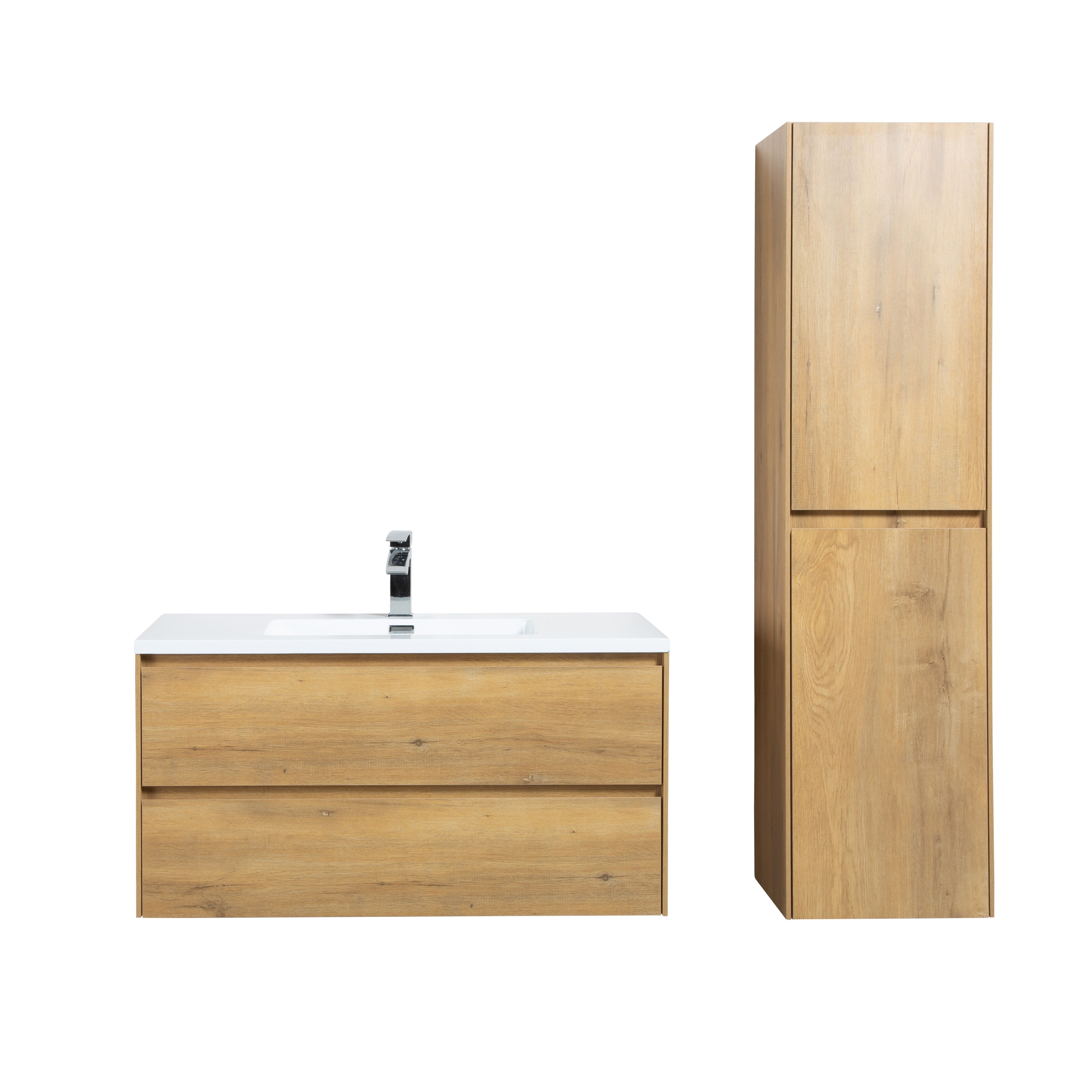 Slice 36" Oak Vanity