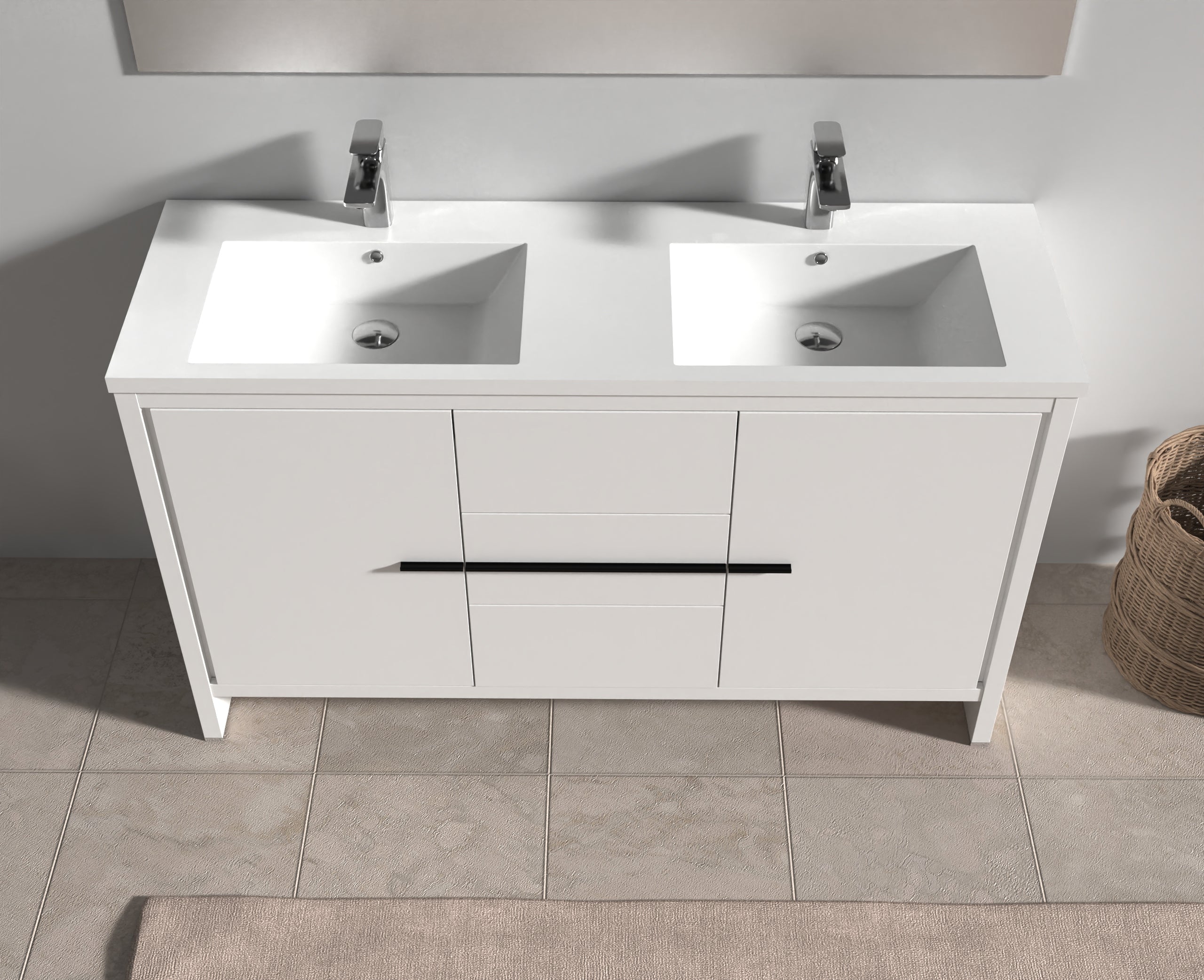 Monako 60" - High Gloss White