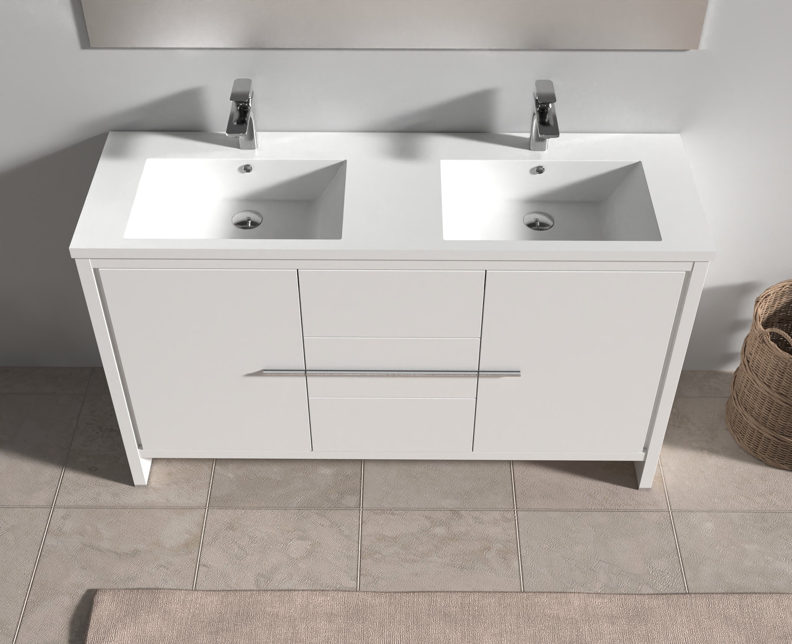 Monako 60" - High Gloss White