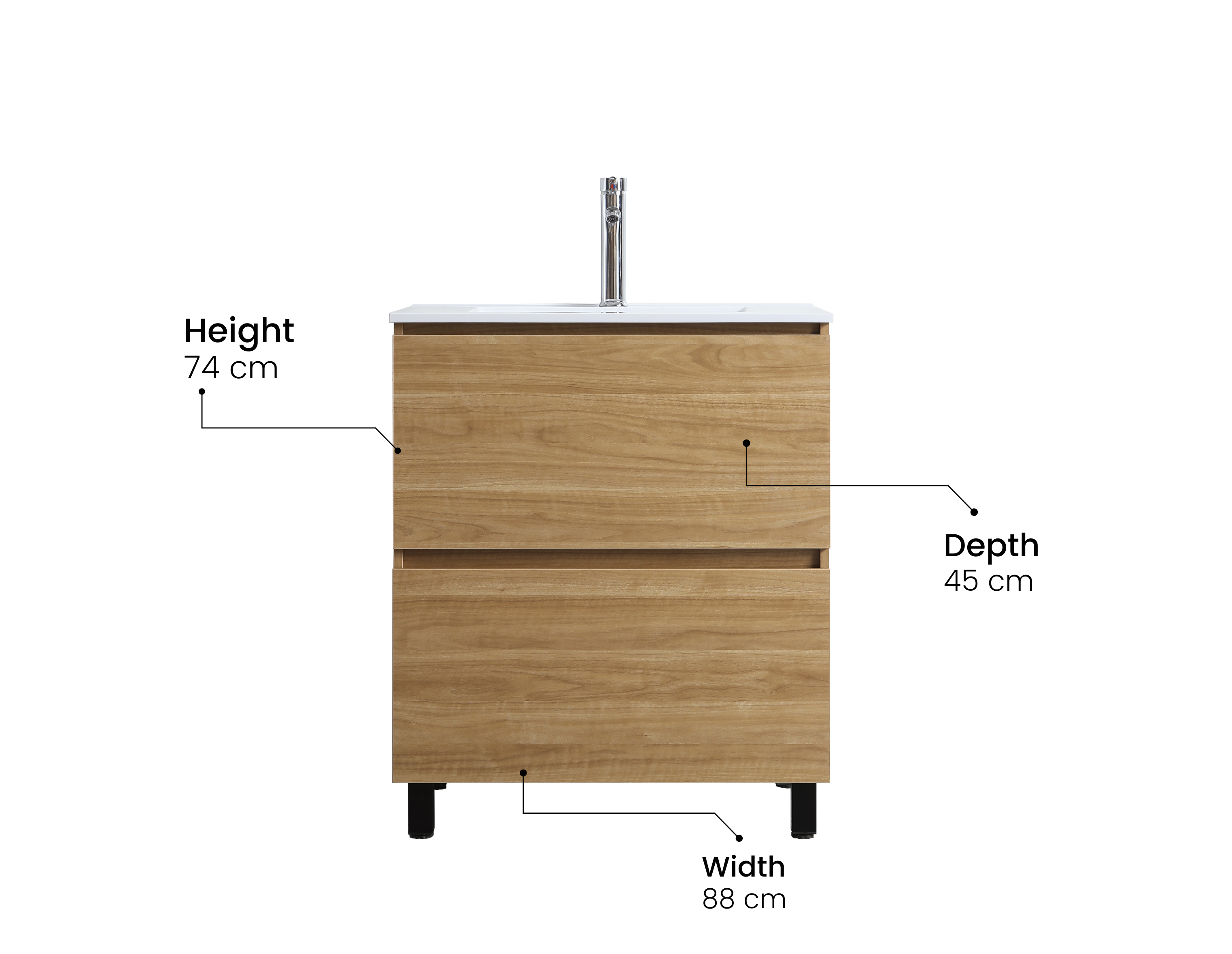 Evos Brand Vanity Luce