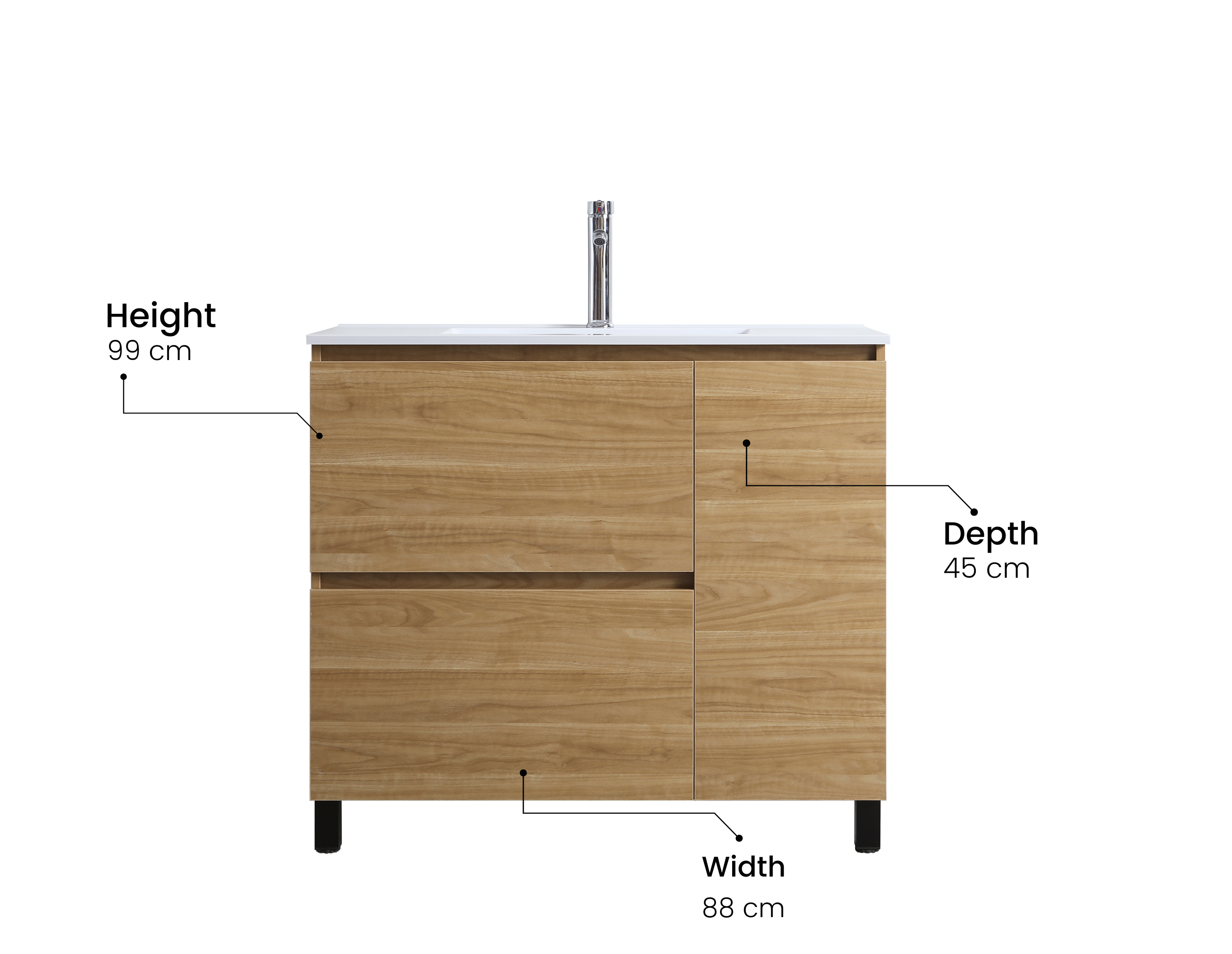 Evos Brand Vanity Luce