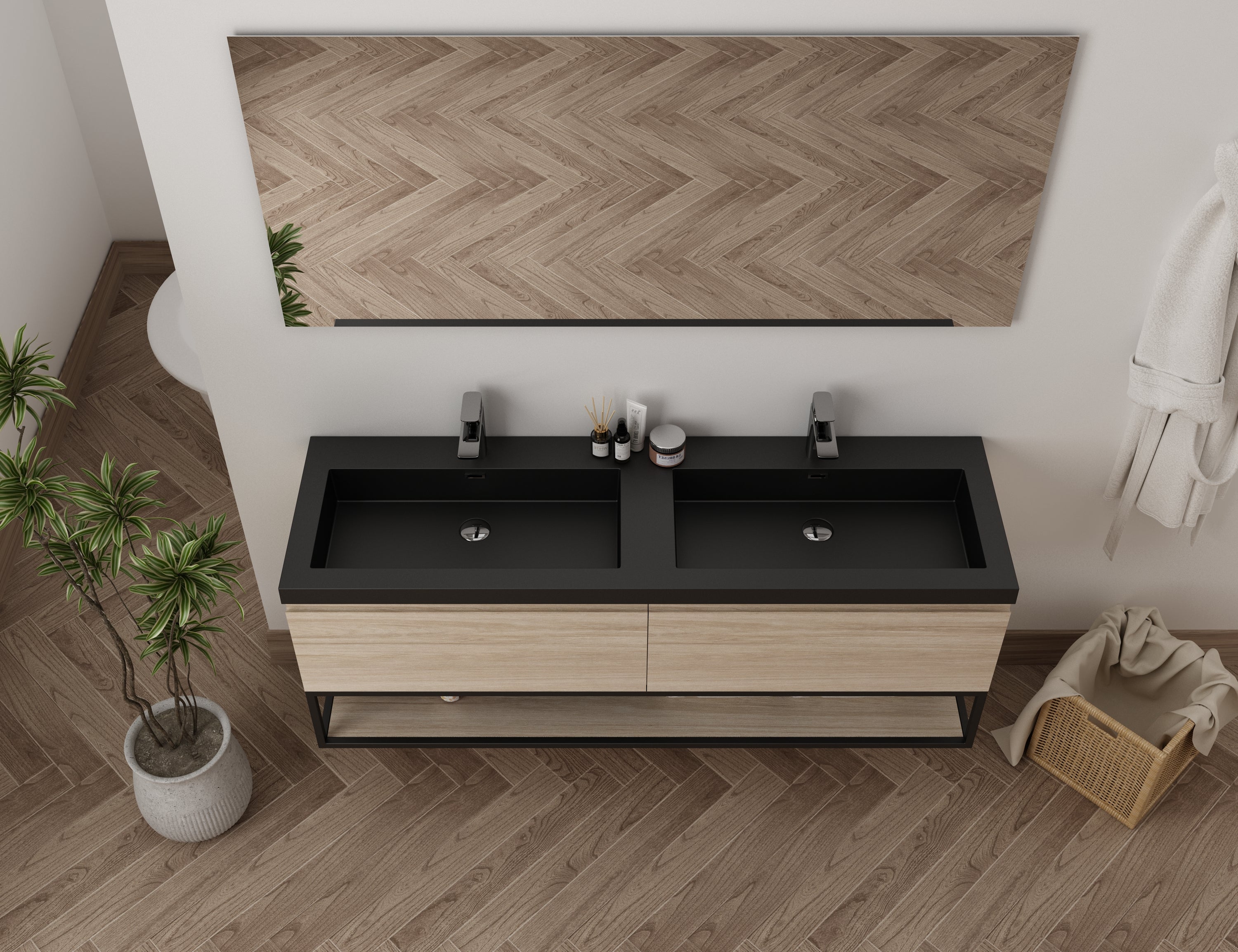 Firenze 63" Pale oak