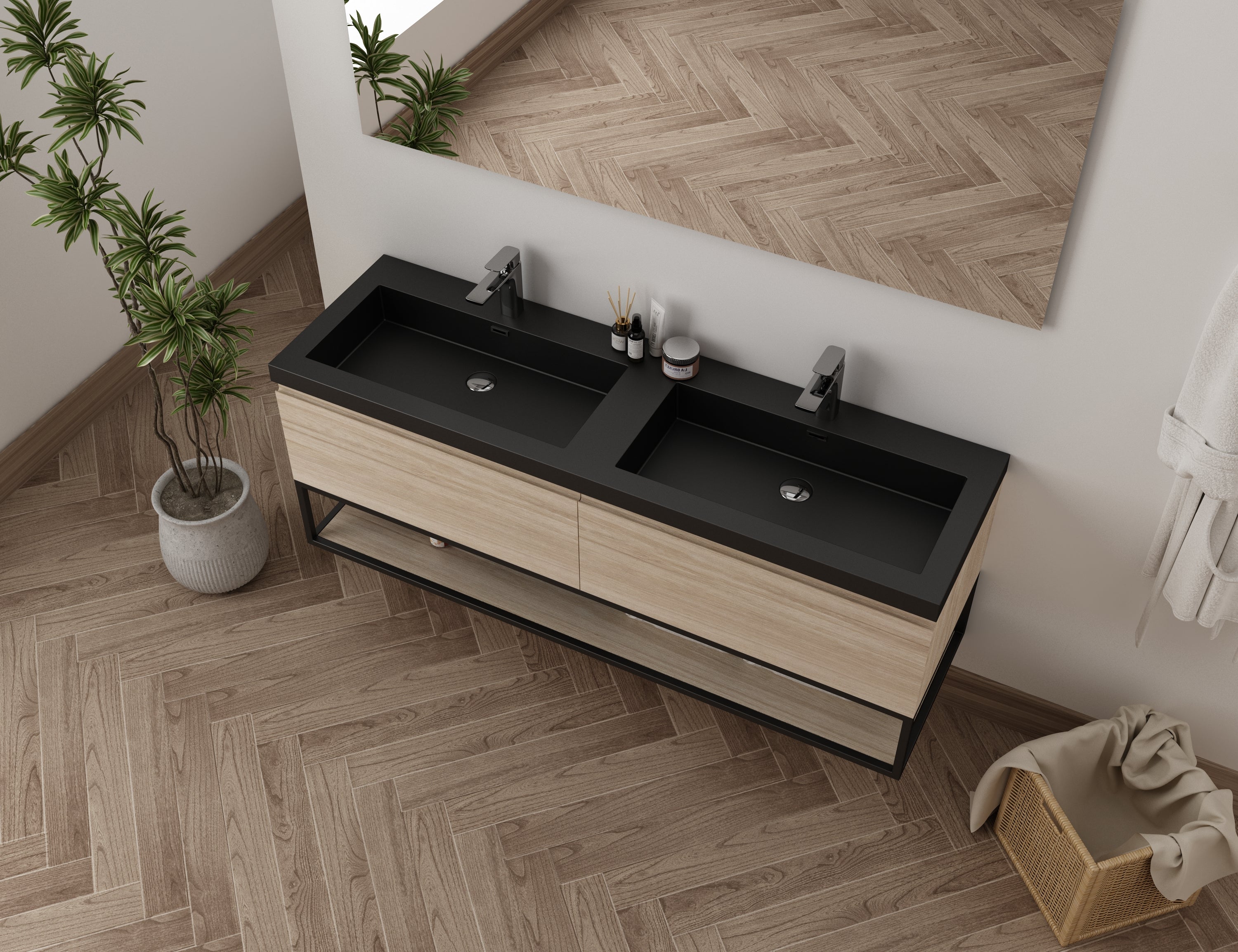 Firenze 63" Pale oak