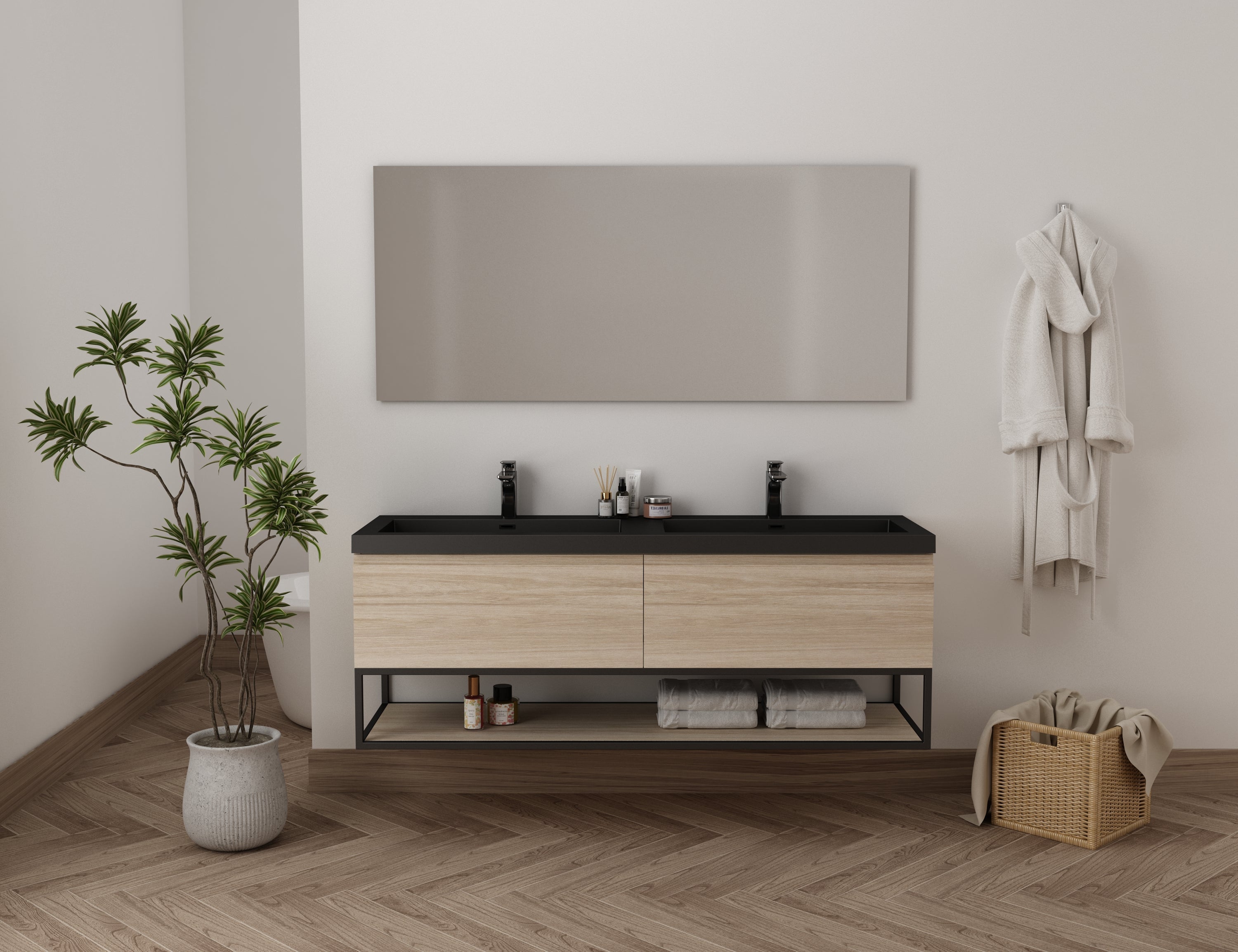 Firenze 63" Pale oak