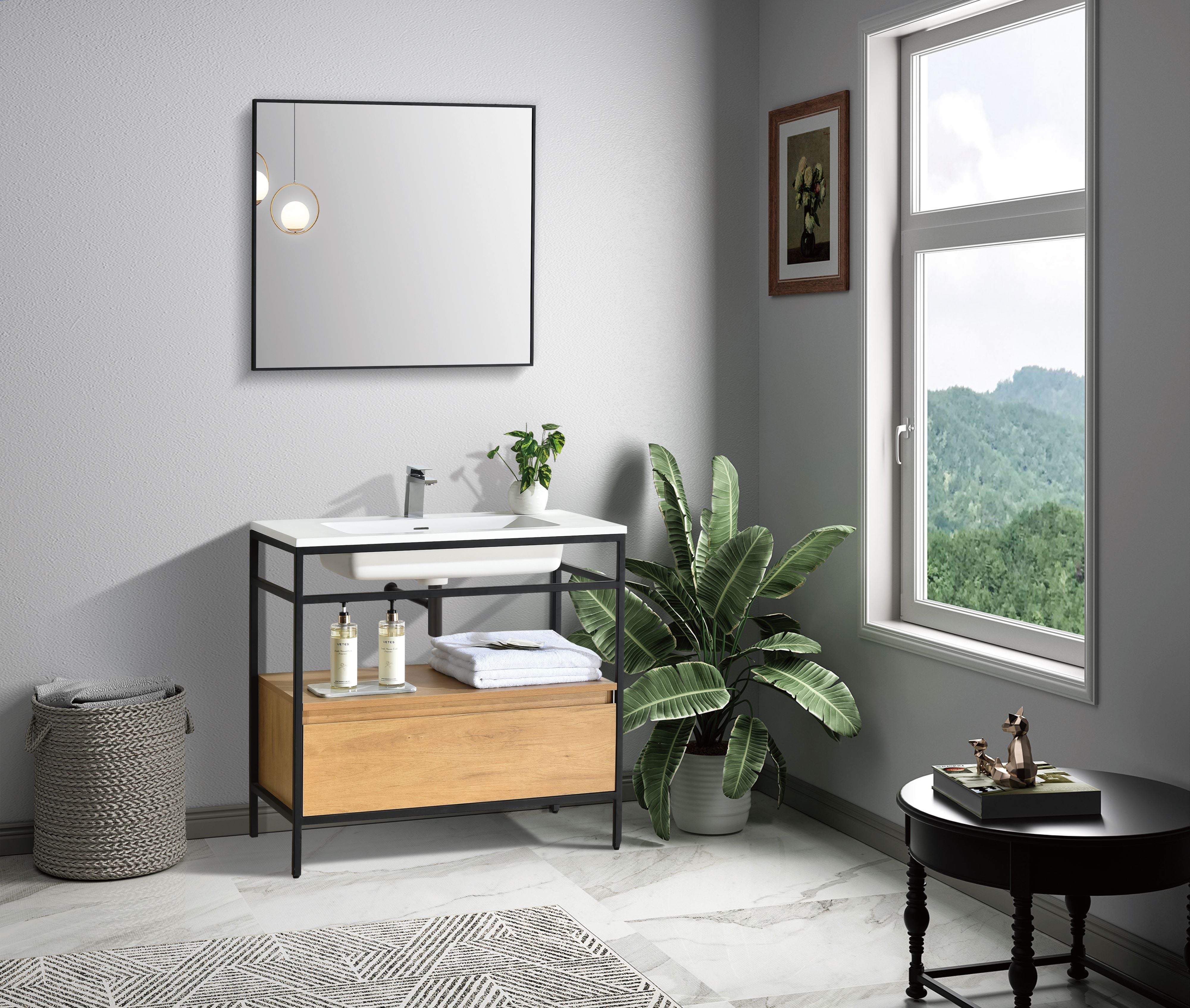 Firenze 36" Oak Vanity (Floor Model)