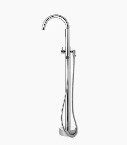 Hera Freestanding Bath Faucet - Chrome