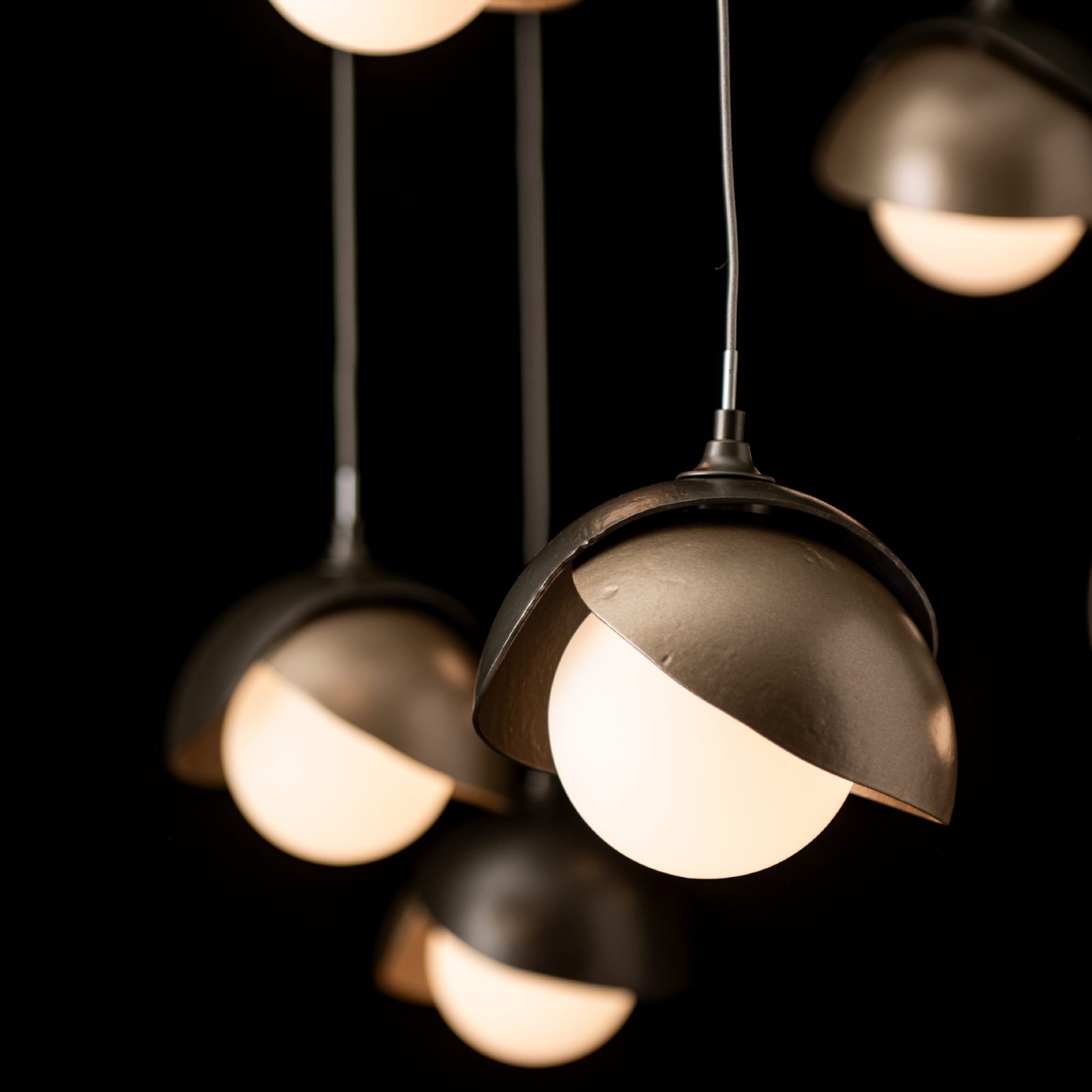 Brooklyn 10-Light Double Shade Mobile Pendant