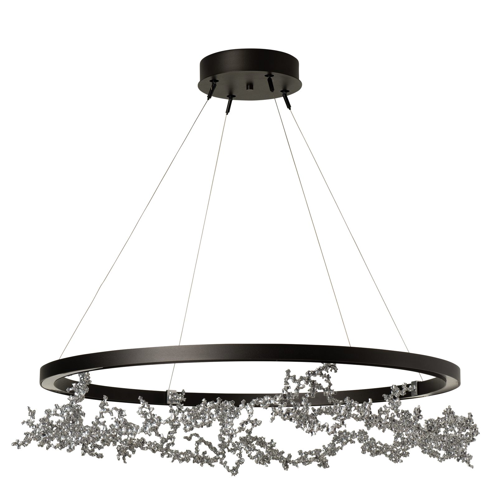 Coral LED Ring Pendant