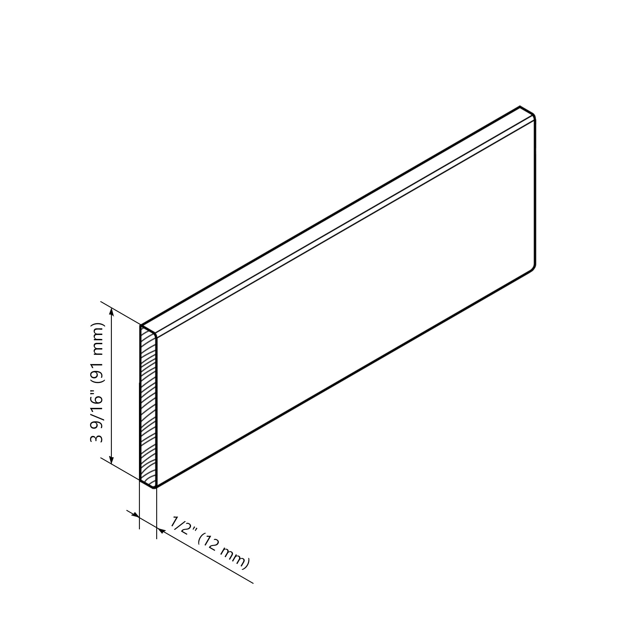 Molding-Baseboard XMB-08