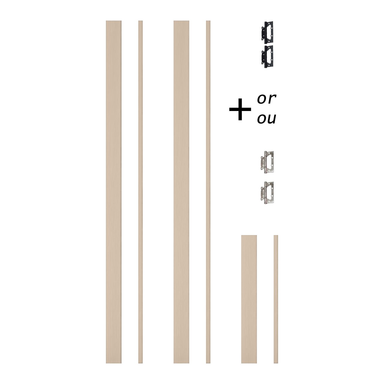 Regular Door Frame XRS - 05 for 2" x 3" wall