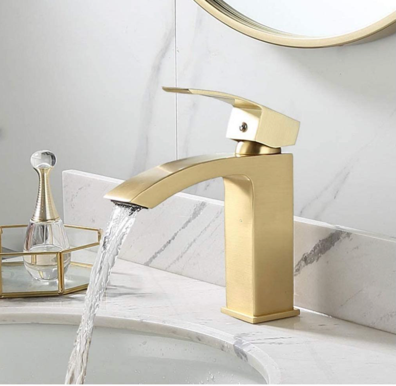 Flowy - Black/Gold/Chrome