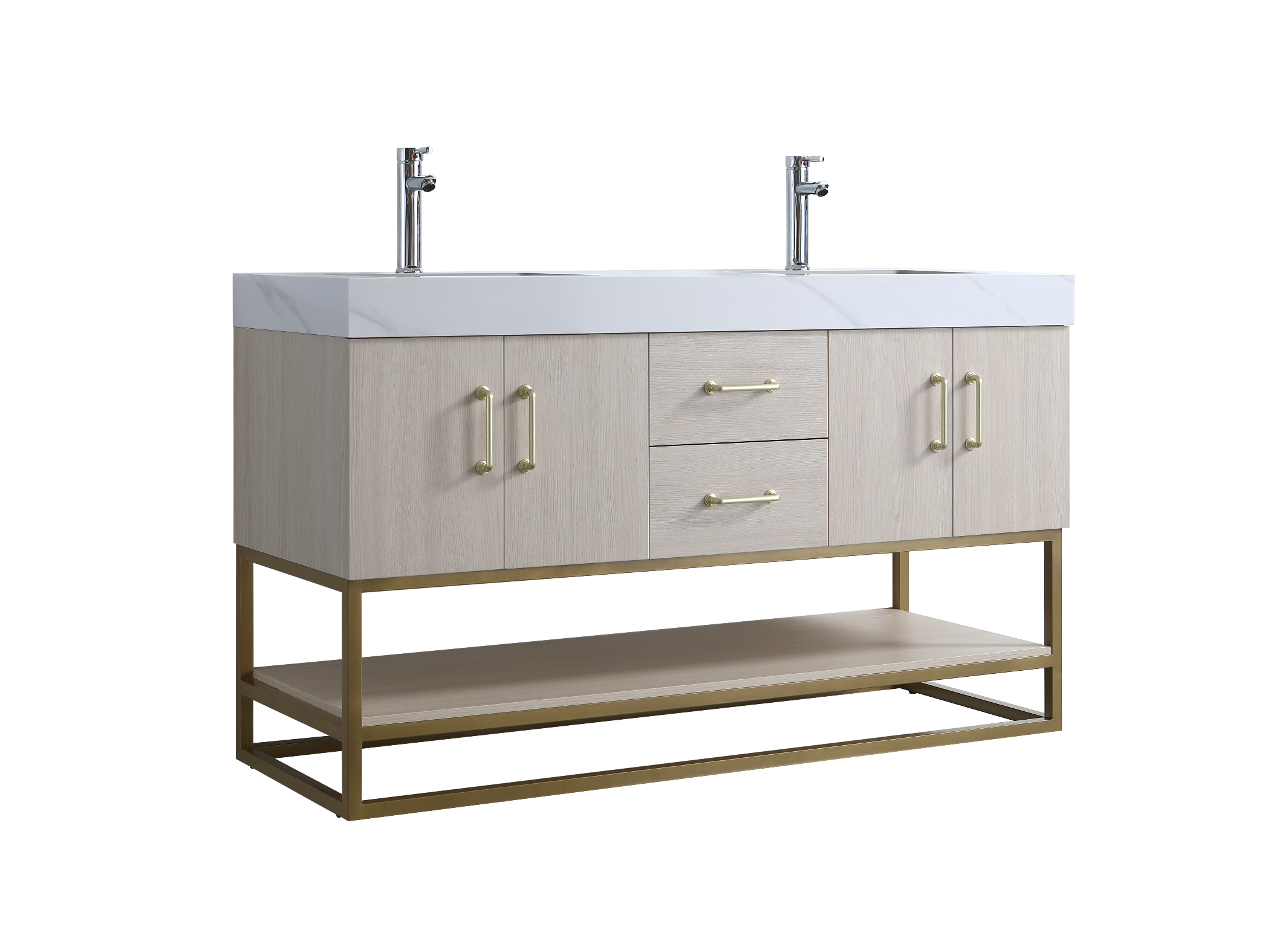 Evelyna 60" Double Vanity