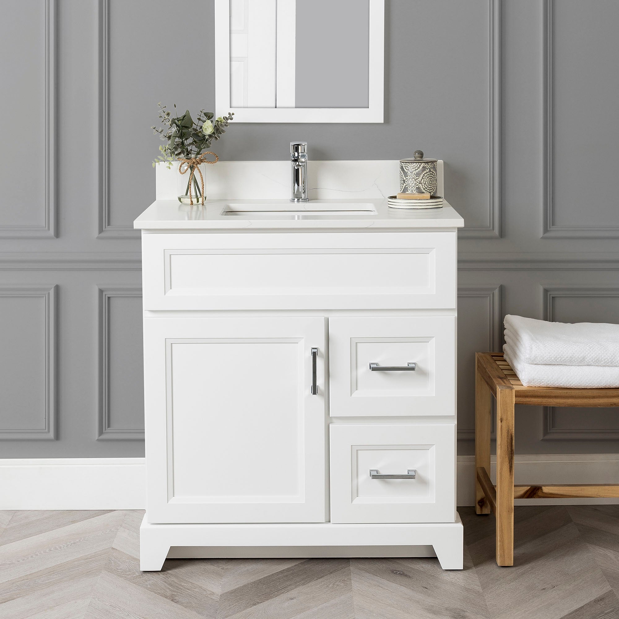 STONEWOOD Classic painted collection (Single vanity)