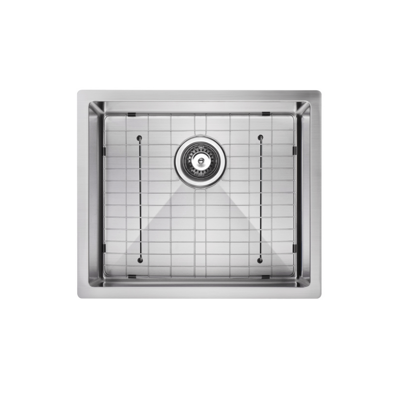 Évier de cuisine simple en acier inoxydable de 20 pouces
